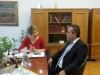 Συνάντηση της Υφυπουργού Υγείας, Κατερίνας Παπακώστα, με τον Δήμαρχο Χολαργού-Παπάγου.