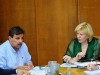 Συνάντηση του Υπουργού Υγείας, Ανδρέα Ξανθού με την Επίτροπο Ανθρωπίνων Δικαιωμάτων του Συμβουλίου της Ευρώπης, Dunja Mijatovic