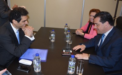 Συνάντηση του Υπουργού Υγείας, κ. Άδωνι Γεωργιάδη, με τον Κύπριο ομόλογό του, κ. Φίλιππο Πατσαλή.