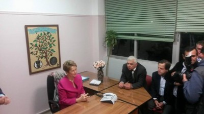 Επίσκεψη της Υφυπουργού Υγείας, Κατερίνας Παπακώστα, στην Ηλεία.
