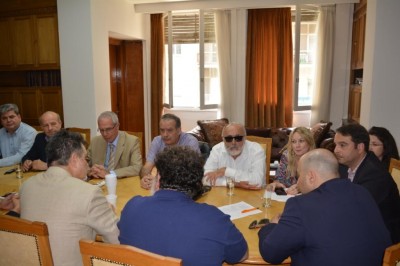 Συνάντηση Υπουργού Υγείας Παναγιώτη Κουρουμπλή με Πανελλήνιο Φαρμακευτικό Σύλλογο, 10-6-2015 