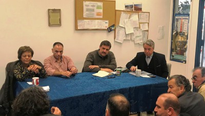 Επίσκεψη του Υπουργού Υγείας στο ΚΥ Περάματος και συμμετοχή στην ημερίδα με θέμα «Μυλοπόταμος: Υγεία-Παιδεία- Πολιτισμός»