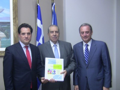 Συνάντηση του Υπουργού Υγείας, κ. Άδωνι Γεωργιάδη, με τον Πρόεδρο του Πανελλήνιου Ιατρικού Συλλόγου, κ. Μιχάλη Βλασταράκο.